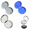 GMHLLES 3 Pcs Retainer Case, Magnetic Closure Portable Aligner case,