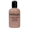 Mehron Makeup Liquid Latex (4.5 ounce) (Dark Flesh)