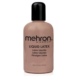Mehron Makeup Liquid Latex (4.5 ounce) (Dark Flesh)