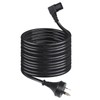 C13 Right Angle Power Cord 3 Prong Plug 5M Long