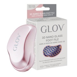 Glov Foot Glass File Callus Remover for Gentle Foot Care - Durable and Hygienic Nano Glass File for Smooth Feet Ideal Wet and Dry Application