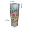 Catstudio Route 66 Thermal Tumbler | Triple Wall Insulation With