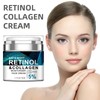Retinol Collagen Cream for Face With 5% Hyaluronic Acid,Face Cream