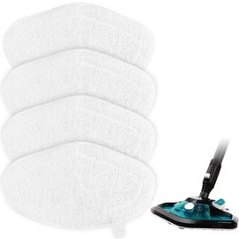 VEGCOO Pack of 4 Washable Replacement Wipes for Polti Vaporetto, Reusable Wipes for Brush PAEU0332 Polti Vaporetto