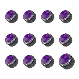24MM 30MM Gamerfinger Mechanical Arcade Buttons with Mx Speed Silver Switches Arcade Push Buttons (Purple)