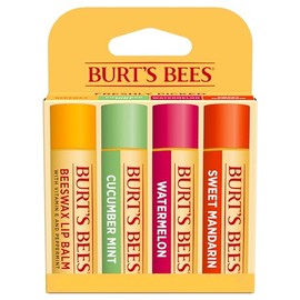 Burt's Bees Kit Freshly Picked Lip Balm 4 unidades