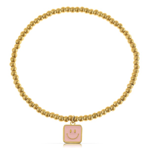 Made by Nami Golden Pearl Bracelet Women's Elastic Friendship Bracelets