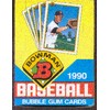1990 Bowman Baseball Wax Box