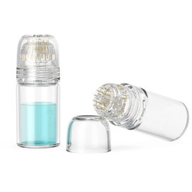 minkissy Hydra-Roller Micro Needle Roller Serum Applicator 20 Micro Needles Applicator Bottle Anti-Ageing Skin Care Reusable 0.6 mm