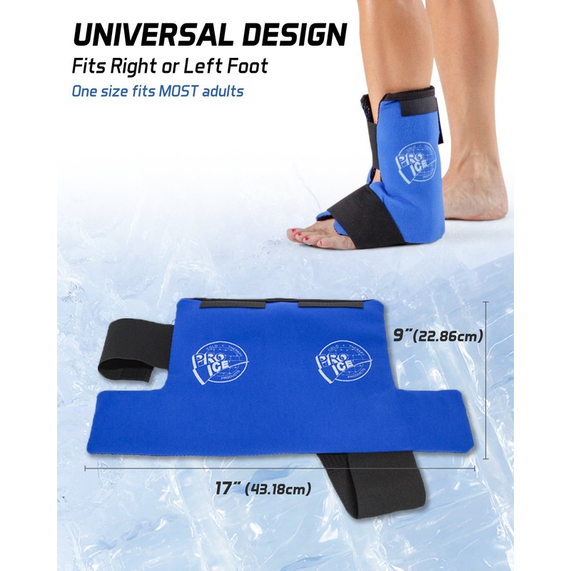 Pro Ice Ankle & Foot Ice Therapy Wrap - Ankle