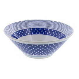 Tableware East Trapezoid Bowl Large Rain Blue Sou 8.1 inches (20.5 cm)