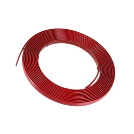 Motoforti Car Door Edge Guards Strip 25/64in 10mm Wide 16.4ft 5m Length Red Long-lasting