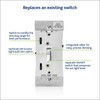 Leviton Toggle Slide Dimmer Switch for Dimmable LED, Halogen and