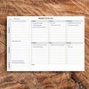 A4 Weekly Desk Planner/To Do List - 52 tear off