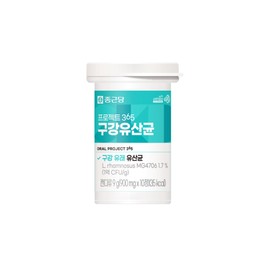 Chong Kun Dang Project 365 Oral Lactobacillus 900mg 80 tablets, 2 units / 종근당 프로젝트365 구강유산균 900mg 80정, 2개