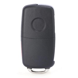 KEYECU for 2011-2016 Volkswagen 4-Button PROXIMITY Flip Smart Key KEYLESS REMOTE FOB