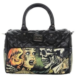Liquorbrand Liquor Brand Horror B Movie Cartoon Small Satchel Purse Crossbody bag
