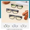IVNUOYI 3 Pairs Reading Glasses Sports Style Frames with Spring