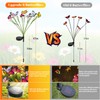 Vivideal Solar Garden Lights Outdoor, 2 Pack 16 LED Solar