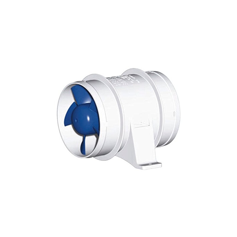 Rule 240-24V In-Line Blower, Slip On 4 Inch Connections, 235