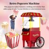 Popcorn Machine Automatic Popcorn Machine for Christmas Birthday Party Home