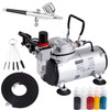 Timbertech Airbrush Kit With Compressor AS18-2K Basic Start Kit With
