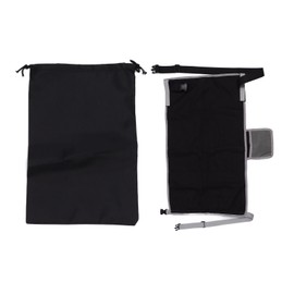 Airplane Seat Extender Portable Travel Foot Rest Airplane Must Haves for Toddlers Kids to Lie Down On Plane Black