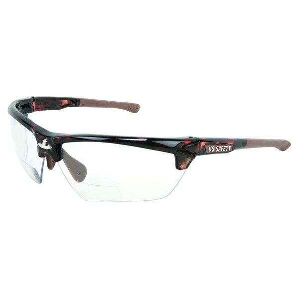 MCR Safety DM13H15PF Dominator DM3 1.5 Diopter Safety Glasses with