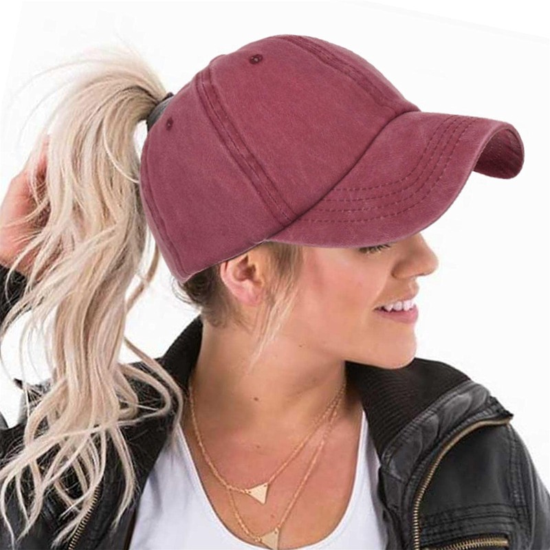 TMEOG Baseball Cap Women's Baseball Cap Women Cap with Mesh