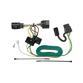 Tekonsha 118416 T-One® T-Connector Harness, 4-Way Flat, Compatable with 2007-2017 Jeep Wrangler, 2018-2018 Jeep Wrangler JK Black