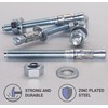 SKIR'CO (Pack of 10) Galvanised Wedge Anchors M8 x 80