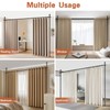 Room Divider No Drilling Curtain Rod Wall Divider for Room