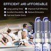 TICANEE Iridium Spark Plugs and Wires Set for Chevy 5.3L