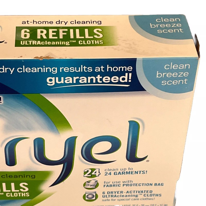 Dryel 1-DRYEL At Home Dry Cleaning Cloth Refill ULTRAcleaning Discontinued