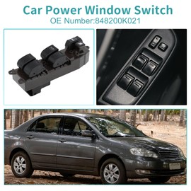 ACROPIX Front Left Driver Side Power Window Switch Window Control Switch Fit for Toyota Camry 2002-2006 for Scion XA No.848200K021 - Pack of 1