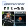 Skyflame Beer Can Chicken Holder for Smokers and Grills, 2