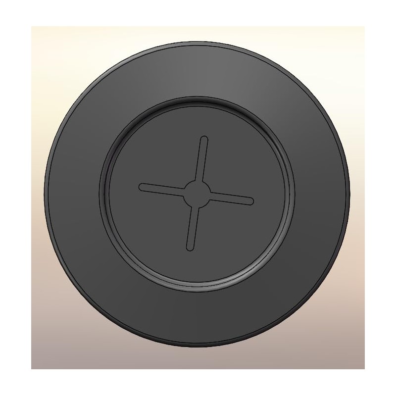 LAVALOCK® Black Temp Probe Grommet - BBQ Smoker Thermo Probe