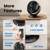 EasyAcc Ultra Quiet Fans for Bedroom 25dB, 3D Auto Air