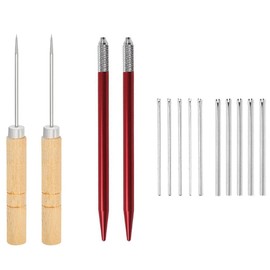 LJJCSFF 14pcs Doll Hair Rerooting Tool Kit Doll Hair Rooting Holders Reroot Rehair Tools Doll Making Supplies Hair Knitting Needles