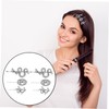 WOONEKY Metal Dragon Shape Hair Clip Punk Bobby Pin Women