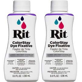 Rit Dye RIT COLORSTAY, 8 fl oz, Dye Fixative (2-Pack)