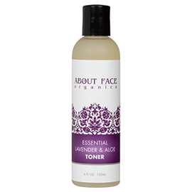 About Face Organics Lavender Aloe Toner | Paraben & Cruelty Free