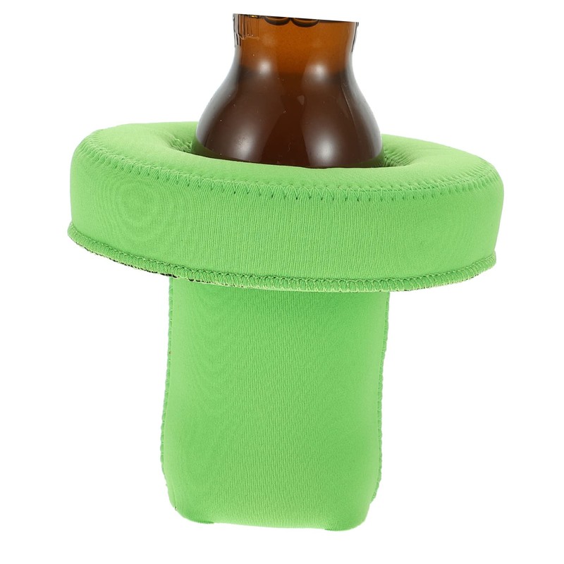 SHOWERORO 5 Sets Neoprene Pool Floaty Drink Holder Floating Beverage