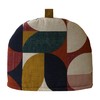 Reno Retro Geometric Teal Mustard Navy Tea Cosy