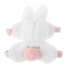 Outanaya 2pcs Plush Rabbit Ear Eye Mask for Travel Comfortable