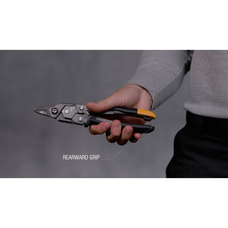 ToughBuilt - Bulldog Cut Aviation Snips - One Handed Lock