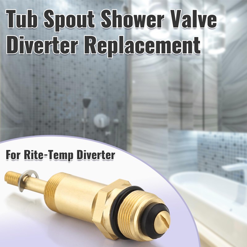 Shower Diverter Stem Compatible with Kohler 89773, Faucet Diverter Cartridge