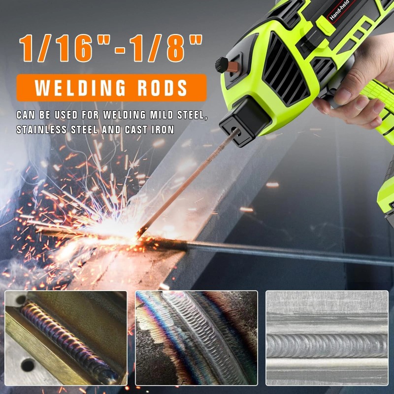 YesRight Handheld 110V 120Amp ARC Welder with Digital Display IGBT