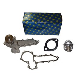 New WATER PUMP With Thermostat COMPATIBLE WITH Kubota V2003