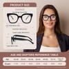 KoKoBin Reading Glasses for Women Oversized 3 Pack Fashion Style